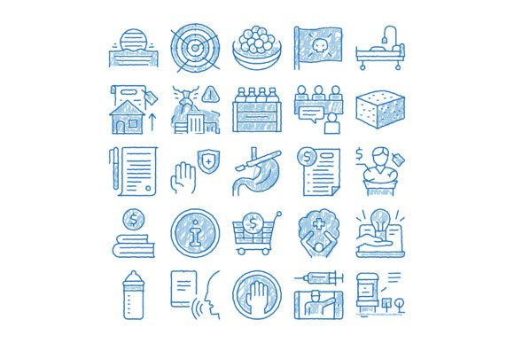 Download Global Social Issues Crisis Doodle Icon - Social issues Collection