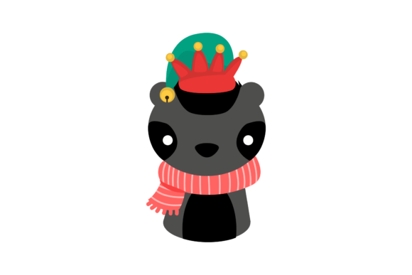 Download Christmas Animal Characters with Hat - Animal characters Collection
