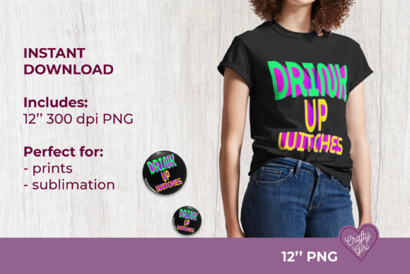 Download Drink Up Witches Halloween Quote - Premium Resources