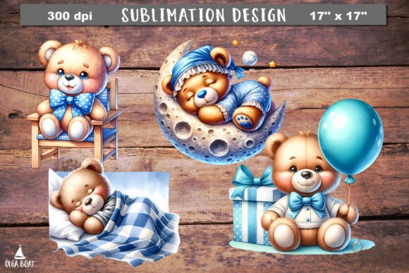 Download Cute Teddy Bear Clipart Baby Boy Shower - Baby boy shower Collection